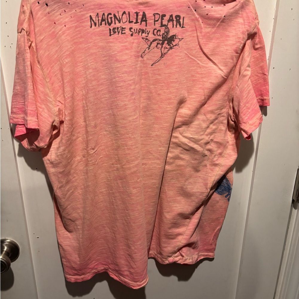 NWT Magnolia Pearl My Pet Tee - Azalea Dip Dye - Picture 4 of 6